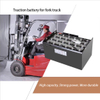 Traction battery for fork truck